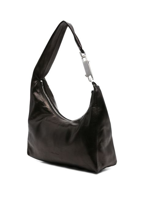 Borsa a spalla in pelle gemini in nero Rick Owens - unisex RICK OWENS | RA02E0721LCA09